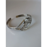 Silver Steed Horse Head Bangle Bangle
