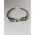 Silver Steed Horse Head Link Bracelet Grey 20cm Bracelets