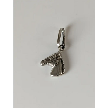 Silver Steed Horse Head Silver Pendant Pendant