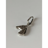 Silver Steed Horse Head Silver Pendant Pendant