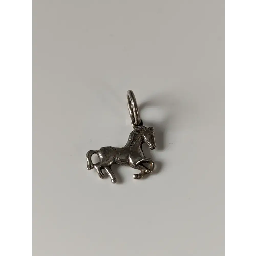 Silver Steed Horse Silver Pendant Pendant