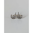 Silver Steed Horse Shoe Zirconnia Stud Earrings Earrings