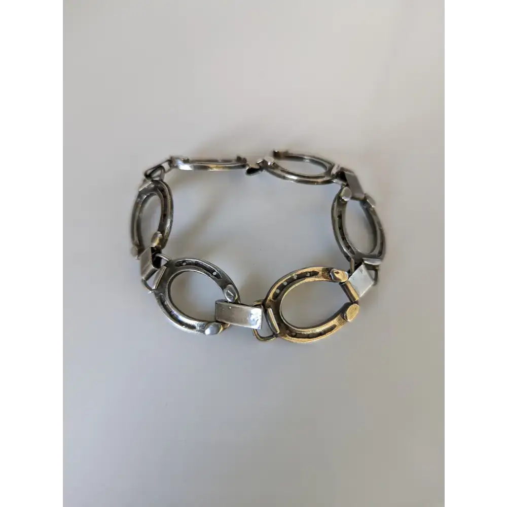 Silver Steed Horseshoe Bracelet 2 Bracelets