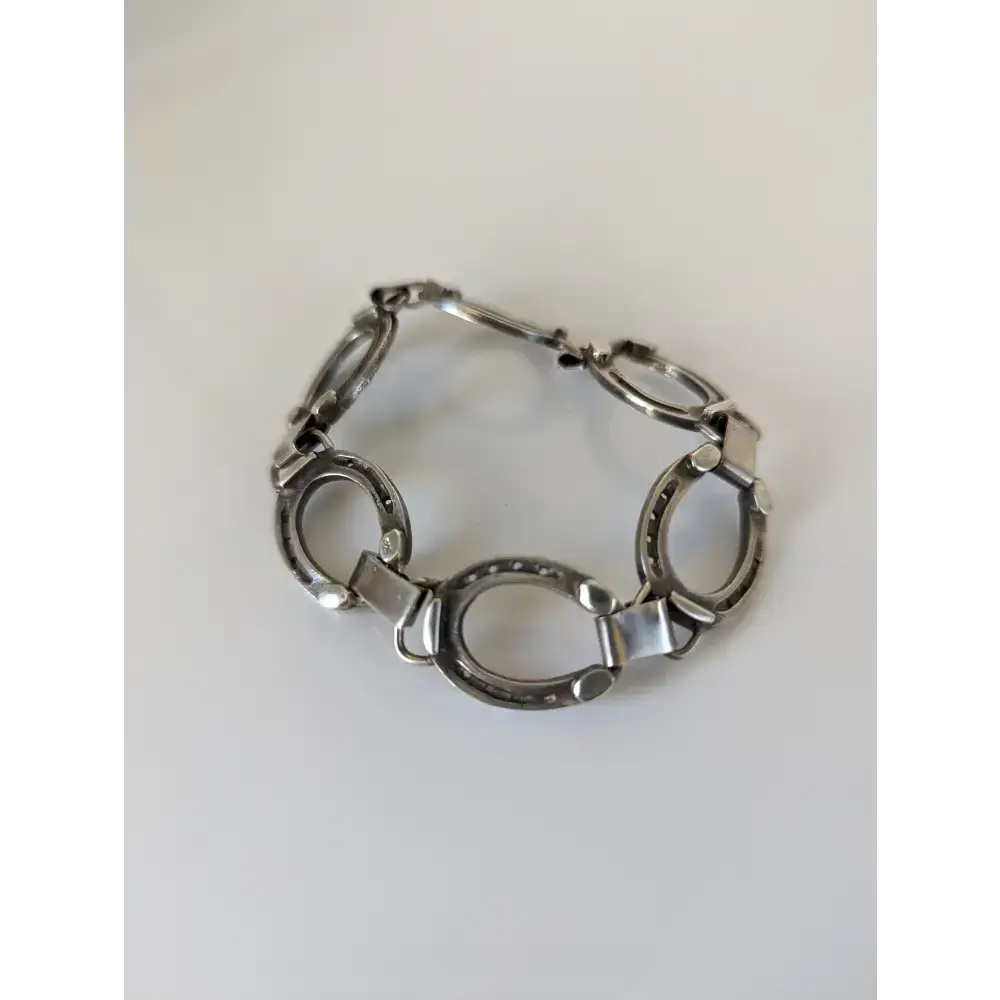 Silver Steed Horseshoe Bracelet 2 Bracelets