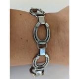 Silver Steed Horseshoe Bracelet 2 Bracelets