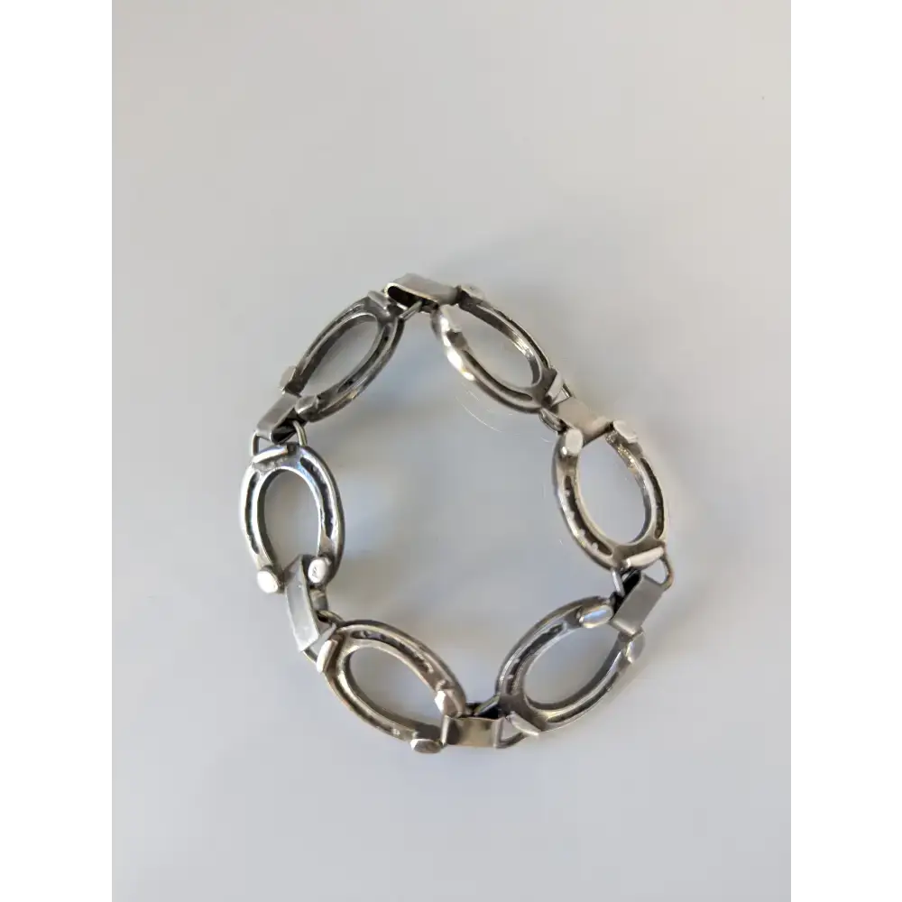 Silver Steed Horseshoe Bracelet 2 Bracelets