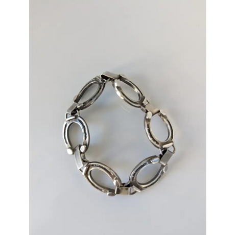 Silver Steed Horseshoe Bracelet 2 Bracelets