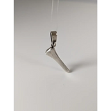 Silver Steed Horseshoe Nail Silver Pendant Pendant