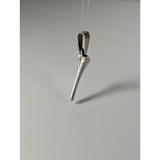 Silver Steed Horseshoe Nail Silver Pendant Pendant