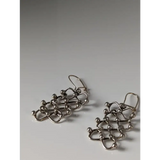Silver Steed Infinity Chain Dropped Earrings Earrings