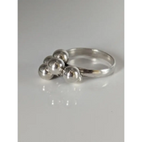 Silver Steed Jiggly Balls Silver Ring S Rings