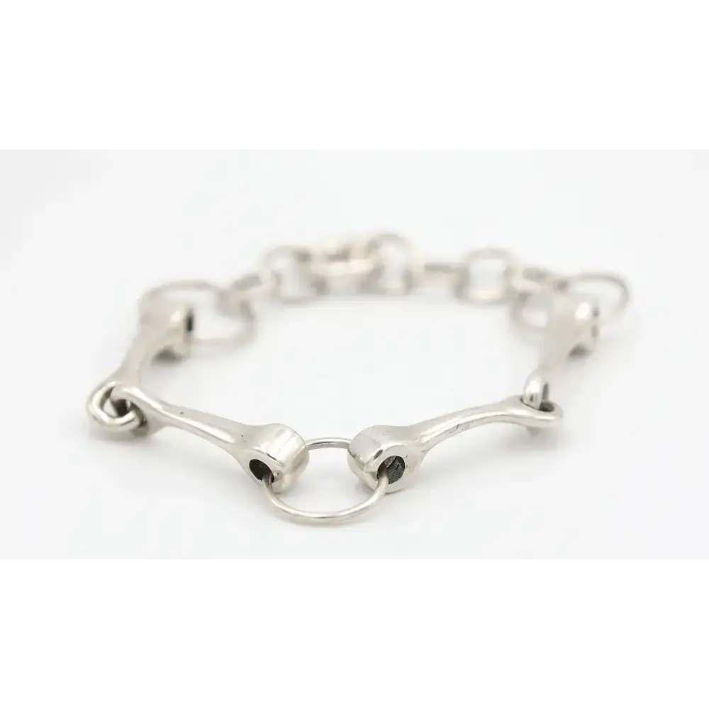 Silver Steed Large All About Snaffle Bracelet 3 Bracelets