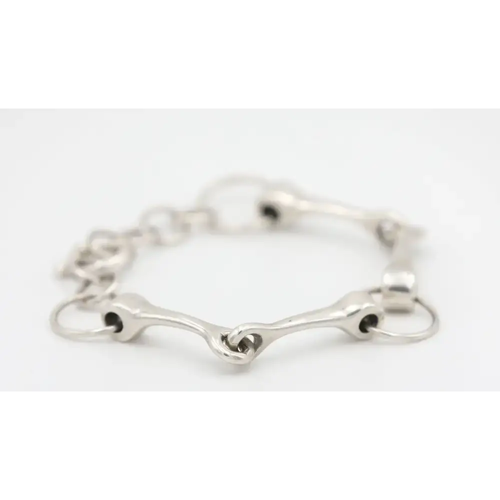 Silver Steed Large All About Snaffle Bracelet 3 Bracelets