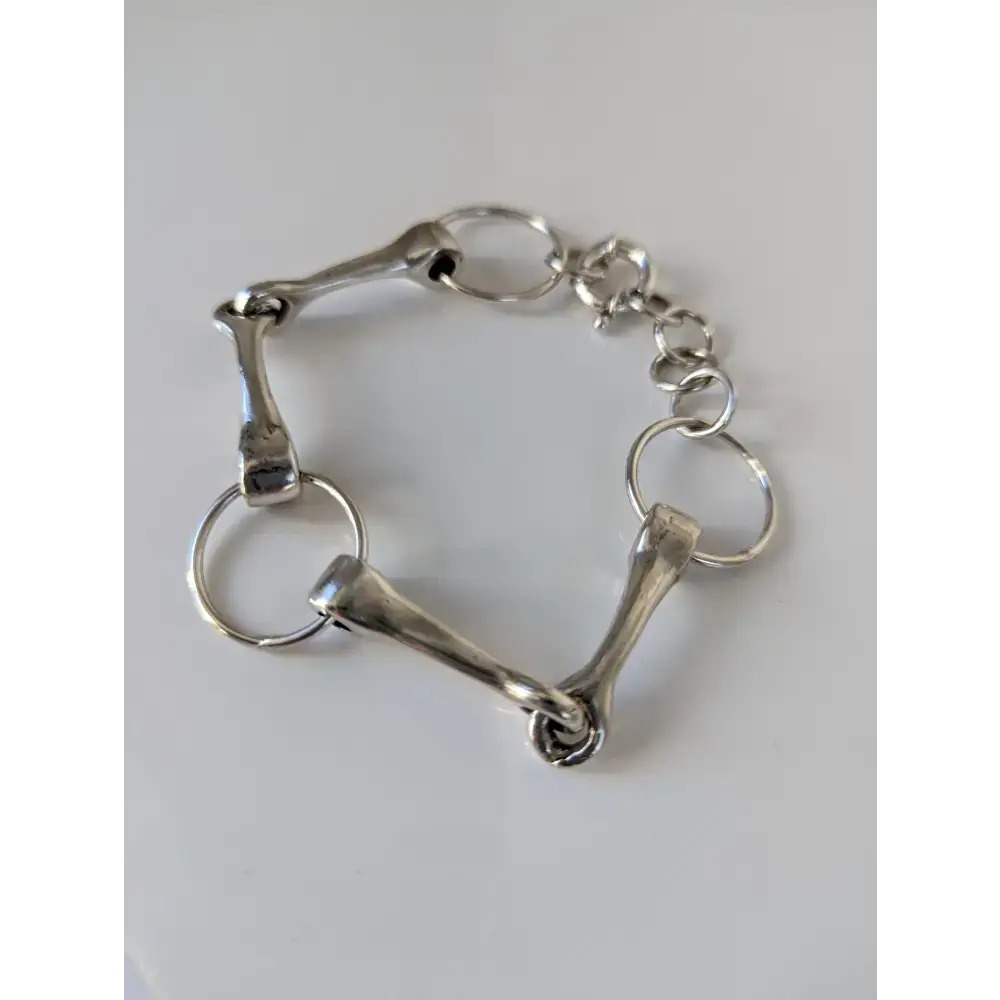 Silver Steed Large All About Snaffle Bracelet 3 Bracelets