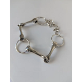 Silver Steed Large All About Snaffle Bracelet 3 Bracelets