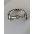Silver Steed Large Snaffle Bangle Bangle