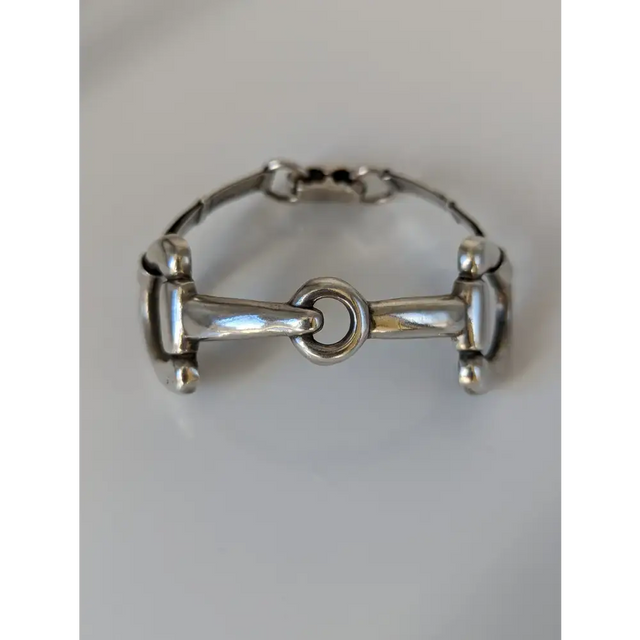 Silver Steed Large Snaffle Bangle Bangle