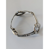 Silver Steed Large Snaffle Bangle Bangle