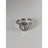 Silver Steed Large Unique Ball Handmade Silver Ring R Rings