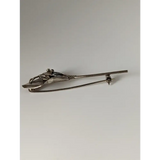 Silver Steed Leaf Frog Silver Brooch Brooches