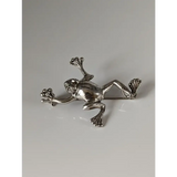 Silver Steed Leaping Frog Silver Brooch Brooches