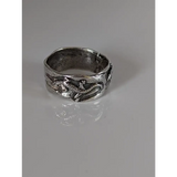 Silver Steed Lizard Band Q Rings