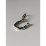 Silver Steed Lucky Horseshoe Silver Pendant A Pendant