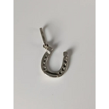 Silver Steed Lucky Horseshoe Silver Pendant B Pendant