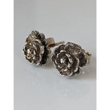 Silver Steed Marigold Stud Earrings Earrings