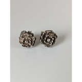 Silver Steed Marigold Stud Earrings Earrings