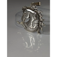 Silver Steed Mustang Horse Head Silver Pendant Pendant