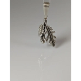 Silver Steed Oak Leaf Silver Pendant Pendant