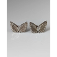Silver Steed Oak Tree Leaves Stud Earrings Earrings