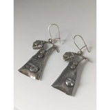 Silver Steed Outfit Dropped Earrings Earrings