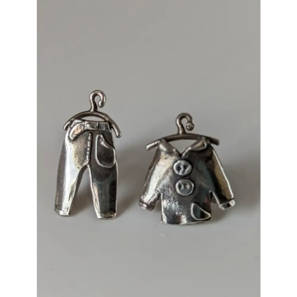 Silver Steed Pajama Stud Earrings Earrings