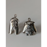 Silver Steed Pajama Stud Earrings Earrings
