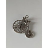Silver Steed Penny Farthing Bike Silver Pendant Pendant