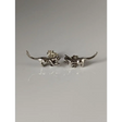 Silver Steed Playful Cat Stud Earrings Earrings