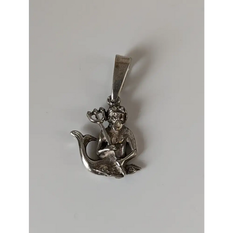 Silver Steed Poseidon Silver Pendant Charms
