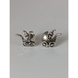 Silver Steed Pram Stud Earrings Earrings