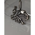 Silver Steed Rabbit Hunting Silver Pendant Pendant