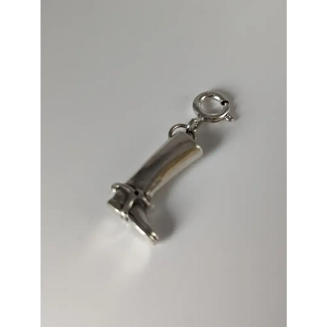 Silver Steed Riding Boot Silver Charm Charms