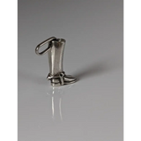 Silver Steed Riding Boot Pendant Pendant