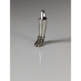 Silver Steed Riding Boot Pendant Pendant
