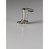 Silver Steed Riding Boot Pendant Pendant