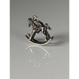 Silver Steed Rocking Horse Silver Pendant Pendant