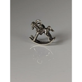 Silver Steed Rocking Horse Silver Pendant Pendant