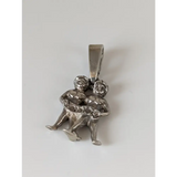 Silver Steed Romans Twins Silver Pendant Charms