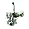 Silver Steed Saddle Silver Pendant Pendant