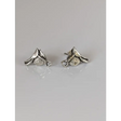Silver Steed Silver Saddle Stud Earrings 